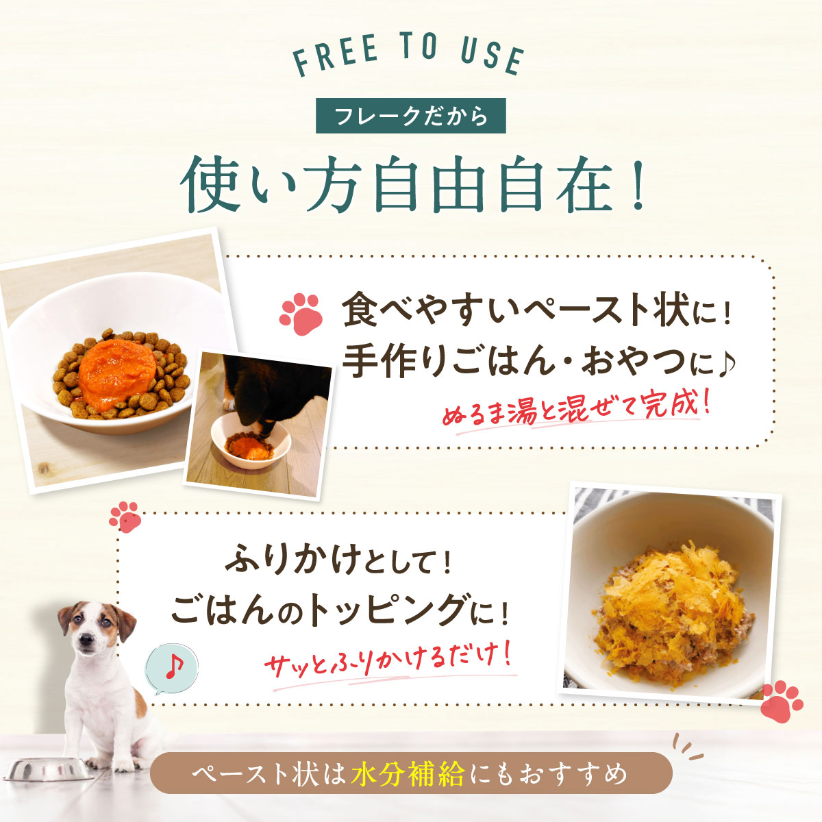 【ペットプロ(Pet Pro)】HappyDays 大地からの贈り物 素材100% 野菜フレーク かぼちゃ 35g×2